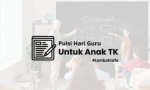 10 Puisi hari guru untuk anak TK